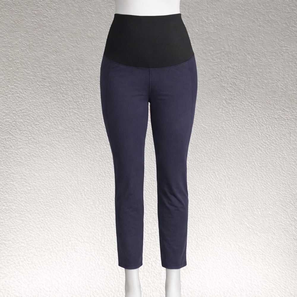 Isabel Maternity by Ingrid & Isabel Navy Skinny Over-the-Bump Pants
